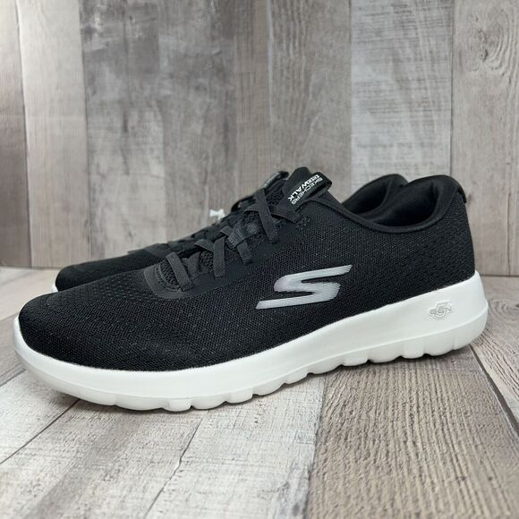 Skechers Go Walk Joy Ecstatic Women's Running Walking Shoes Sneaker Black Size 8 - Picture 3 of 15